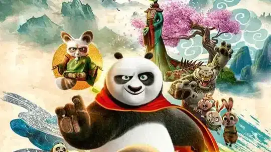 Poster du film Kung Fu Panda 4
