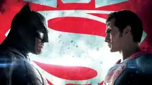 Poster du film Batman v Superman avec Ben Affleck et Henry Cavill