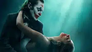Poster du film Joker 2 avec Joaquin Phoenix et Lady Gaga