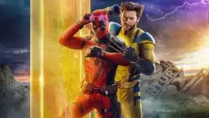Poster du film deadpool and wolverine avec ryan reynolds et hugh jackman