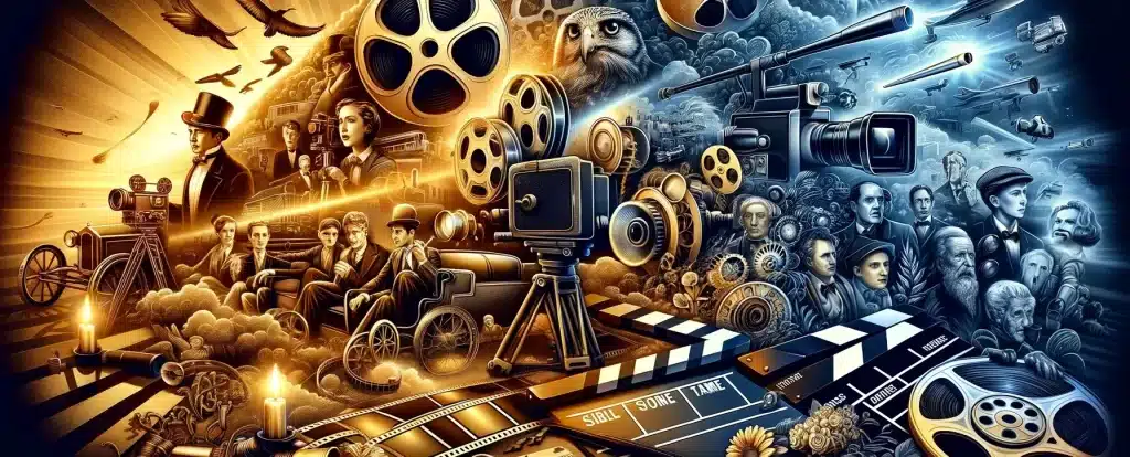 photo illustration évolution du cinéma pour pop culture