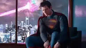 photo du film superman avec david corenswet