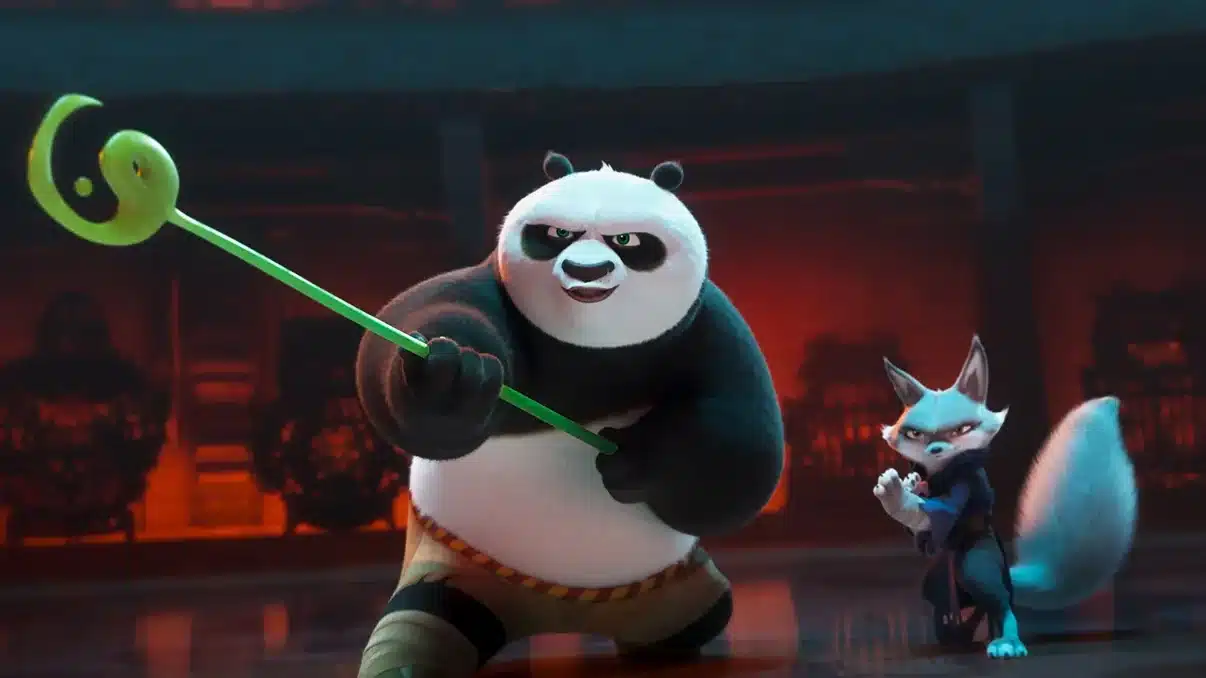photo kung fu panda 4 avec Jack Black