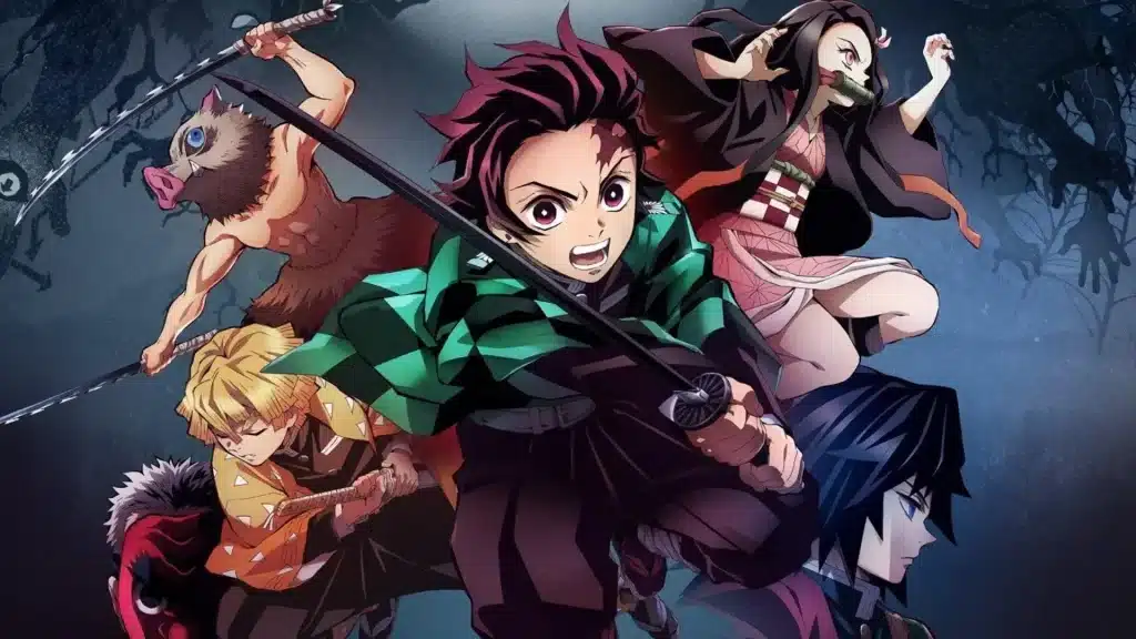 photo Demon slayer - L’Entraînement des piliers – Top 5 des meilleurs animes 2024