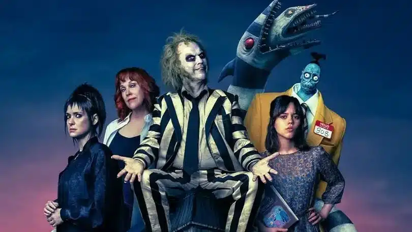 beetlejuice 2 de tim burton avec michael keaton
