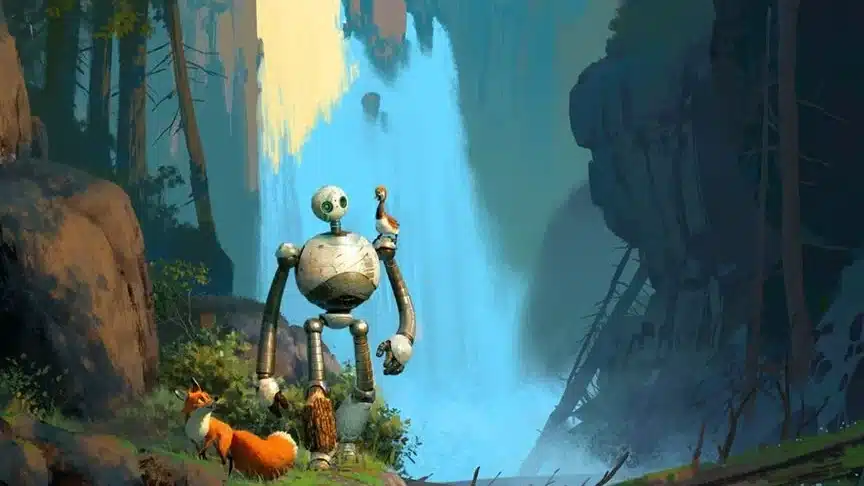 photo du film le robot sauvage