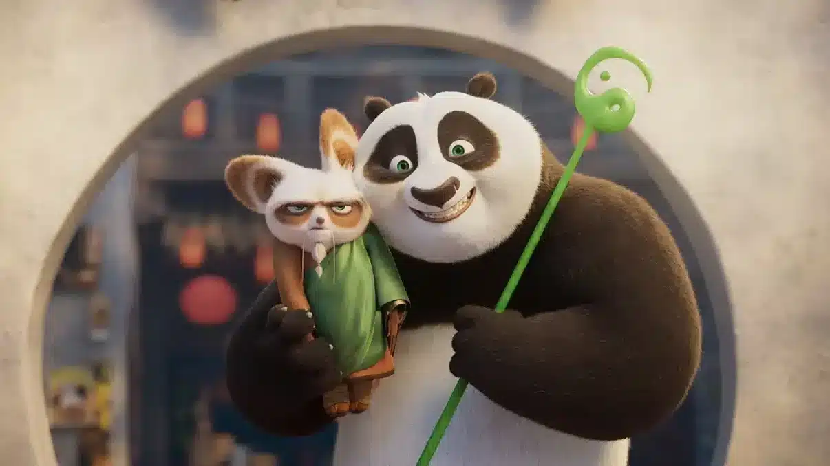 photo kung fu panda 4 avec Jack Black