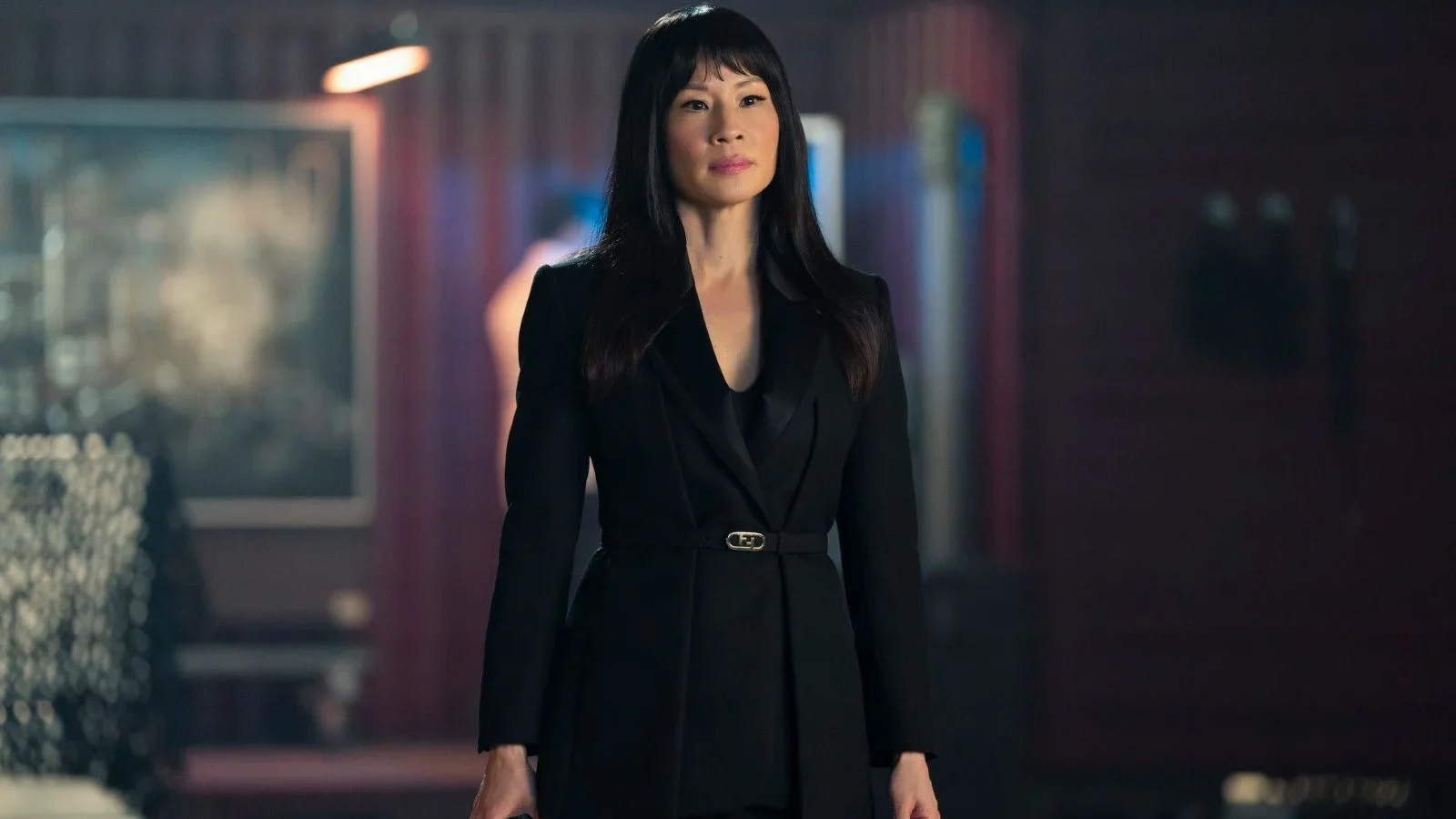 poster red one avec dwayne johnson, chris evans, Lucy Liu et J.K. Simmons