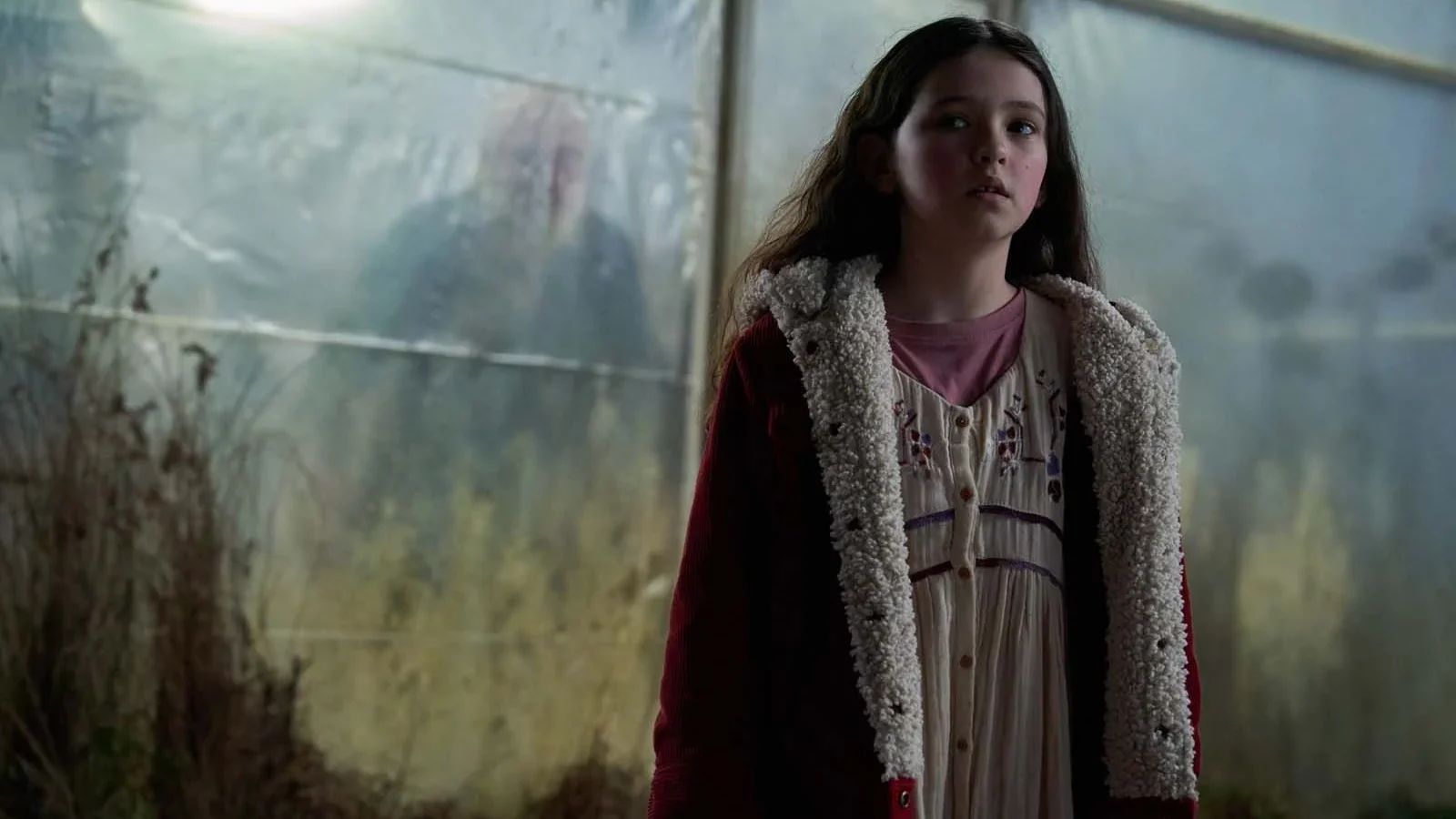 photo wolf man de Leigh Whannell avec Christopher Abbott, Julia Garner, Matilda Firth