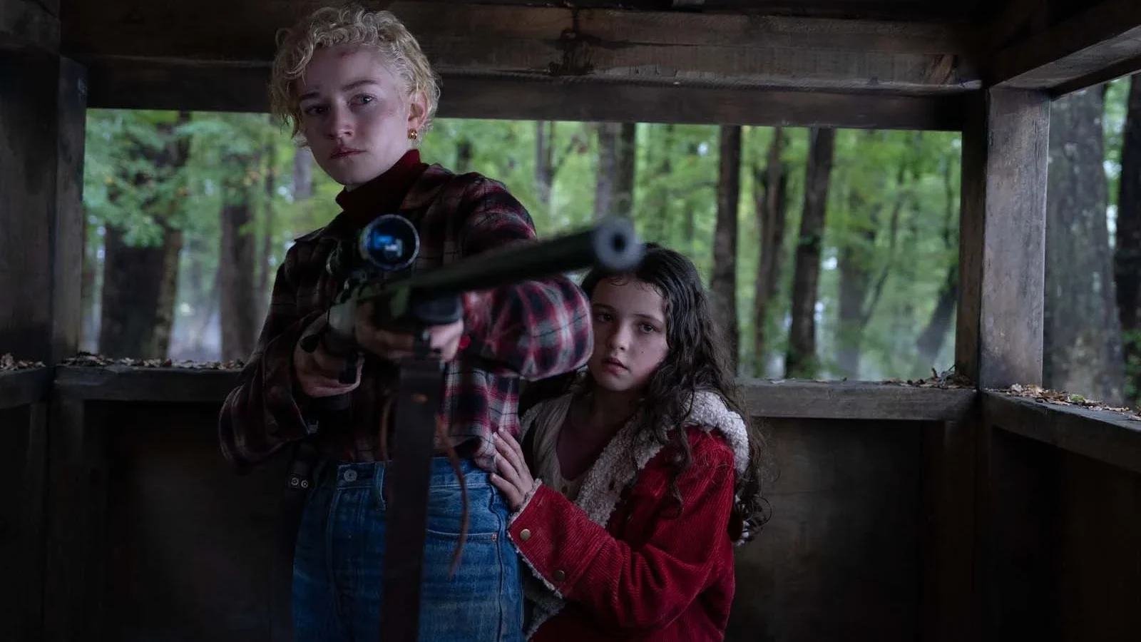 photo wolf man de Leigh Whannell avec Christopher Abbott, Julia Garner, Matilda Firth