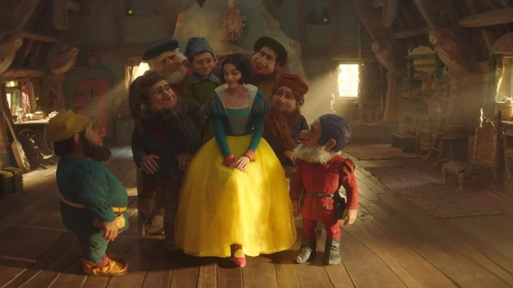 photo blanche-neige 2025 réalisé par Marc Webb avec Rachel Zegler, Gal Gadot, Andrew Burnap