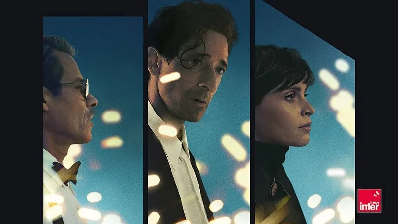poster film the brutalist réalisé par Brady Corbet avec Adrien Brody, Felicity Jones, Guy Pearce