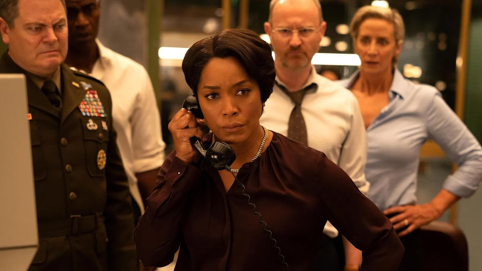 photo Mission: Impossible - The Final Reckoning de Christopher McQuarrie avec Tom Cruise, Hayley Atwell, Simon Pegg, Esai Morales, Ving Rhames, Pom Klementieff, Angela Bassett, Shea Whigham
