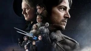 poster Andor saison 2 avec Diego Luna, Stellan Skarsgård, Genevieve O'Reilly, Théo Costa-Marini, Alaïs Lawson, Adria Arjona